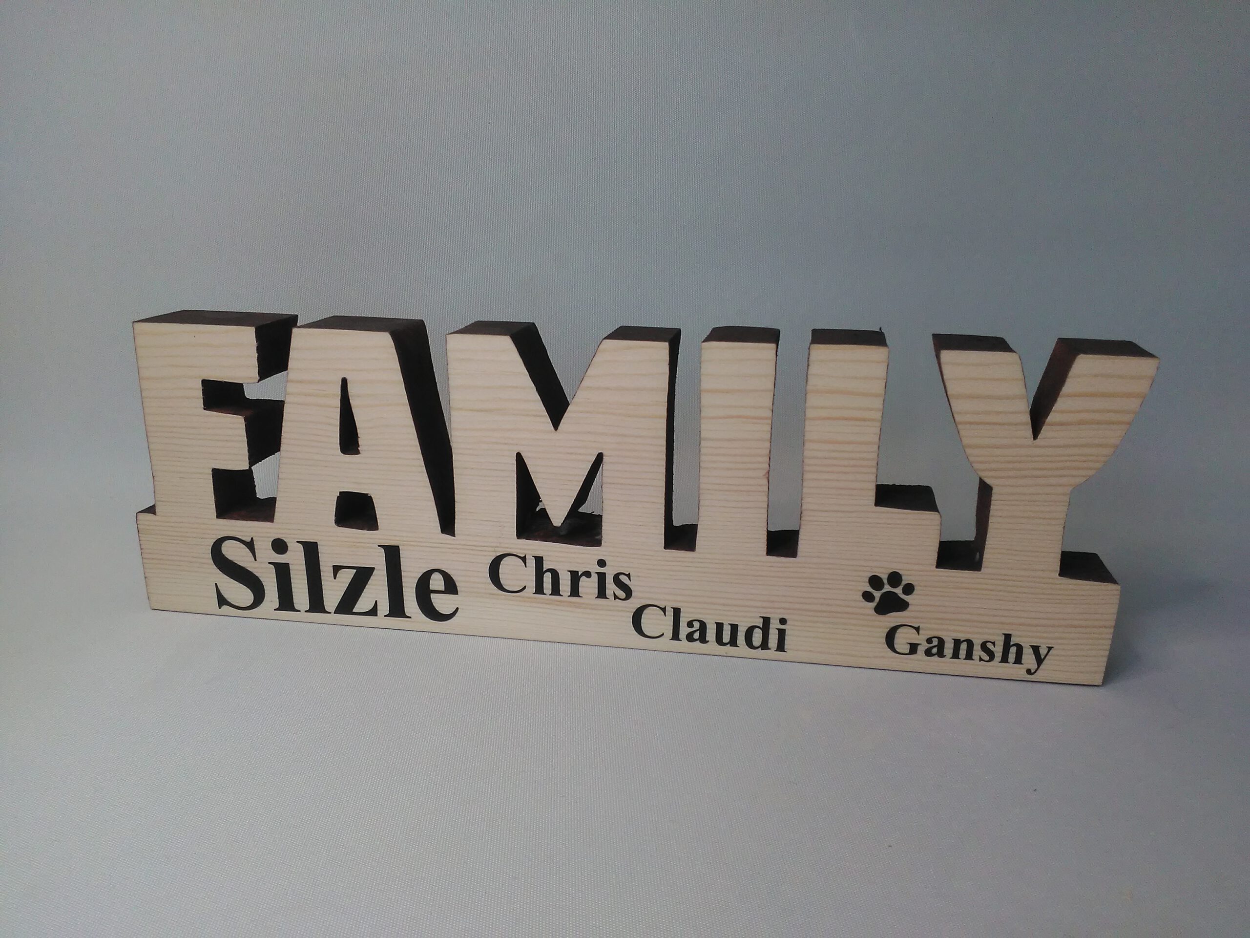 Familie / Family mit Namen
